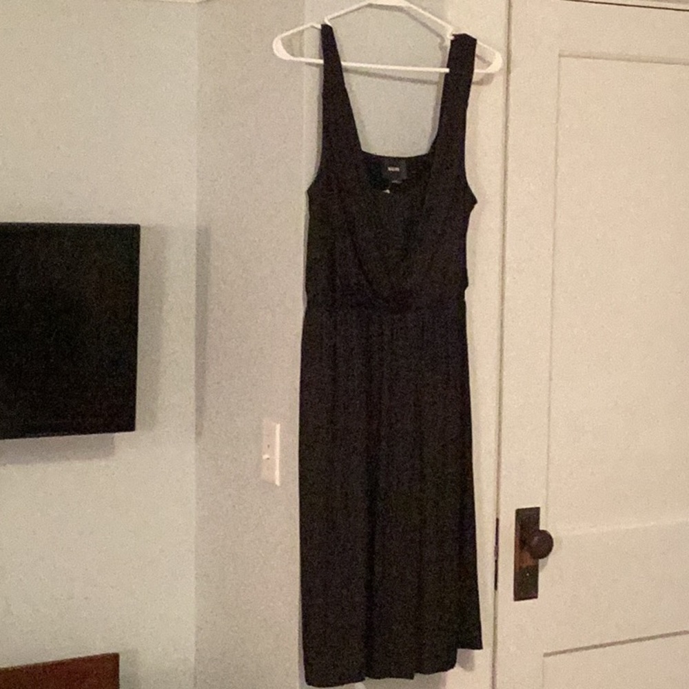 MaEve black dress medium petite from Anthropology new with tags